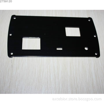 Black Anodized Aluminum Metal Stamping Part